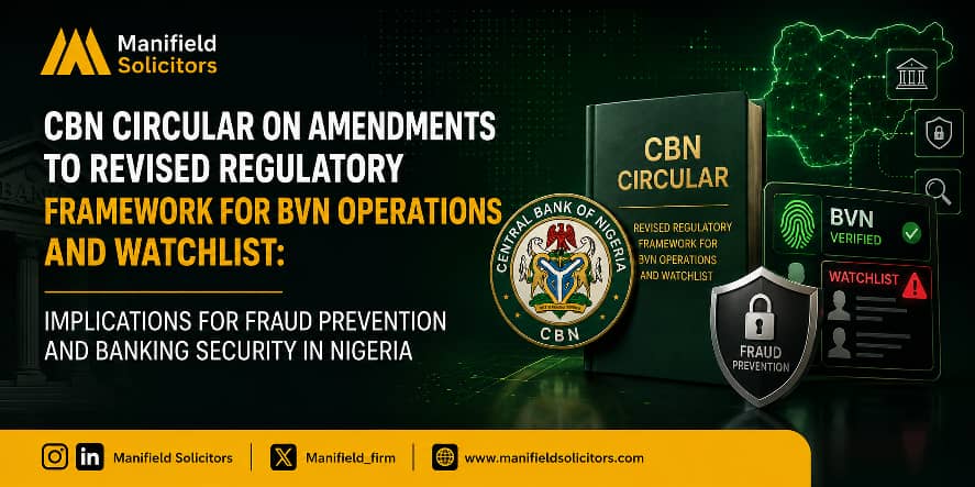CBN BVN Circular 2026 and digital banking security in Nigeria